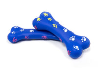 Gioco Pet Resistente Per Animali Domestici Con Effetti Sonori Modello Osso Blu - 1 Pezzo - Blu