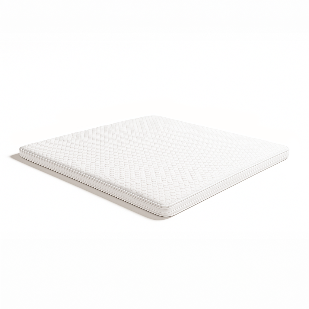 Topper matrimoniale 180x200 Memory Foam Puro | Altezza 5 cm | Traspirante e Anallergico