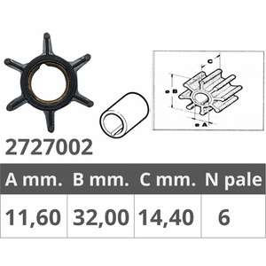 GIRANTE MERCURY 2T DA 4 A 9 HP