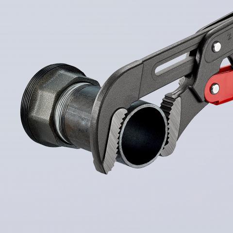 GIRATUBI CON GANASCE AD “S” CON REGOLAZIONE RAPIDA (560mm) - KNIPEX 