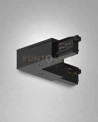 GIUNTO A"L" POLO ESTERNO/TERRA INTERNO NERO SISTEMA BINARIO TRACK 3 FASI+DALI