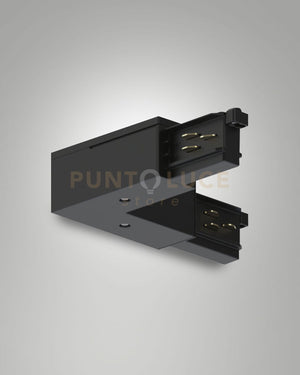 GIUNTO A"L" POLO ESTERNO/TERRA INTERNO NERO SISTEMA BINARIO TRACK 3 FASI+DALI