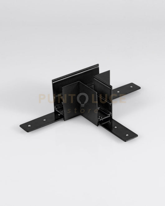 GIUNTO A "T" MECCANICO PER BINARIO 48V H5,4cm NERO