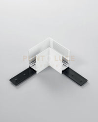 GIUNTO ANGOLORE MECCANICO PER BINARIO PER 48V H2,74CM BIANCO