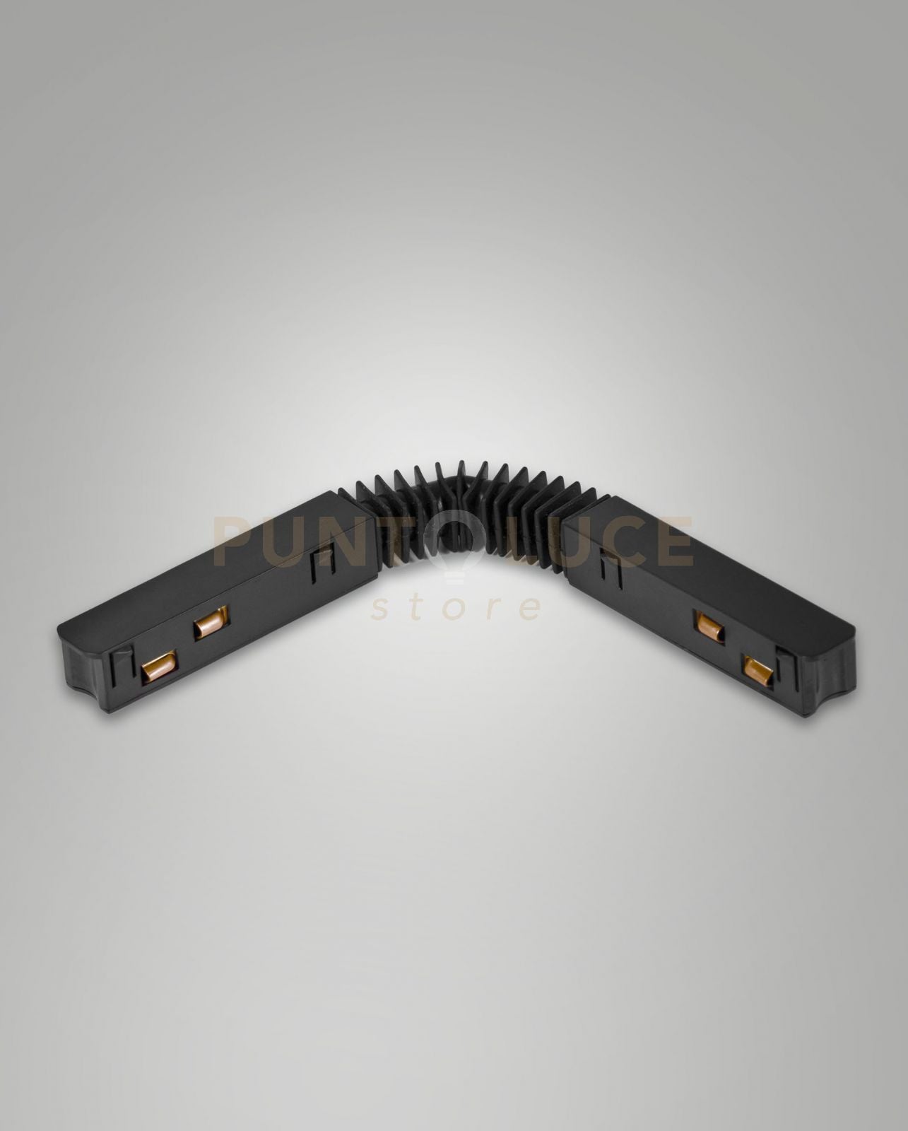 GIUNTO ELETTRICO FLESSIBILE PER SISTEMA BINARIO TRACK 48V NERO