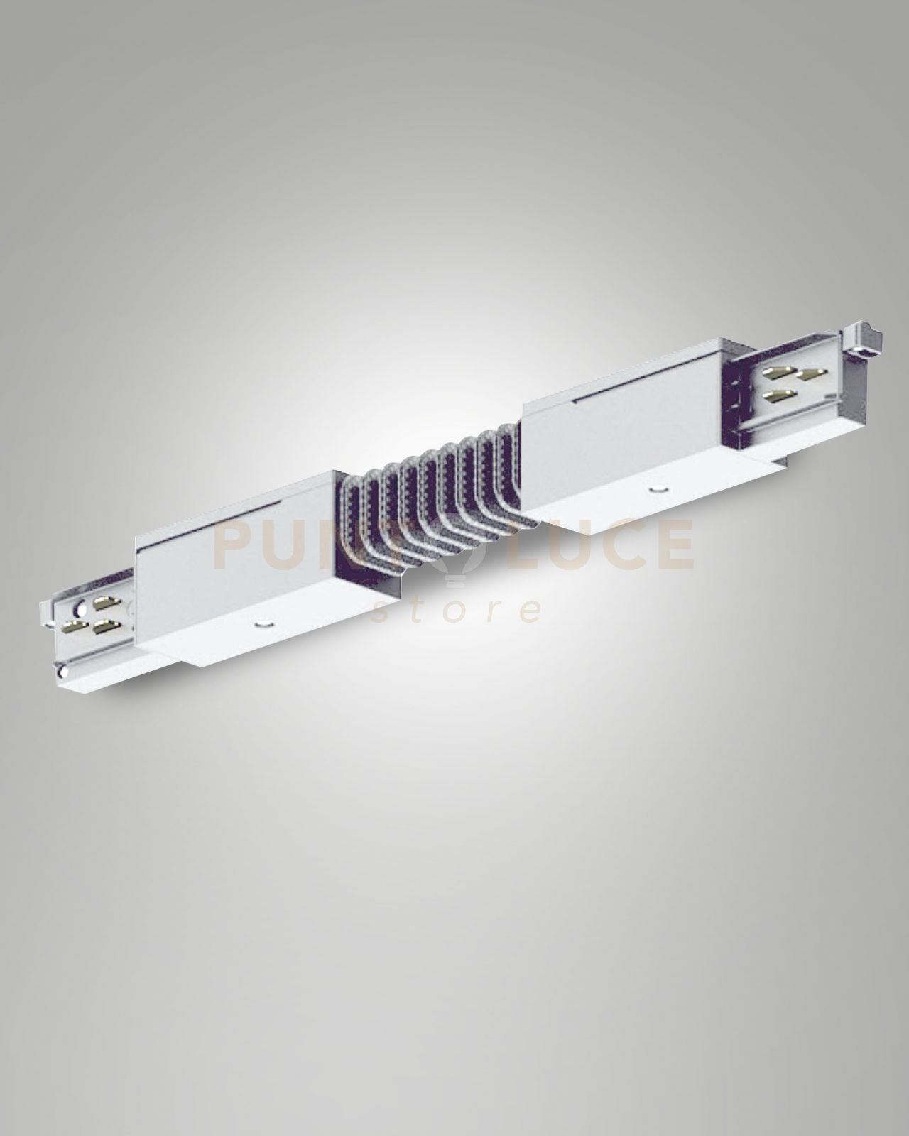 GIUNTO FLEX BIANCO PER SISTEMA BINARIO TRACK 3 FASI+DALI