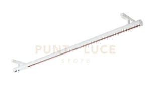 GIUNTO PERPENDICOLARE 1 mt PER BINARI TONDA BIANCO