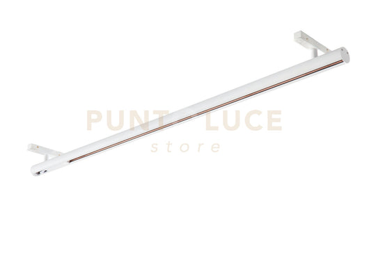 GIUNTO PERPENDICOLARE 1 mt PER BINARI TONDA BIANCO