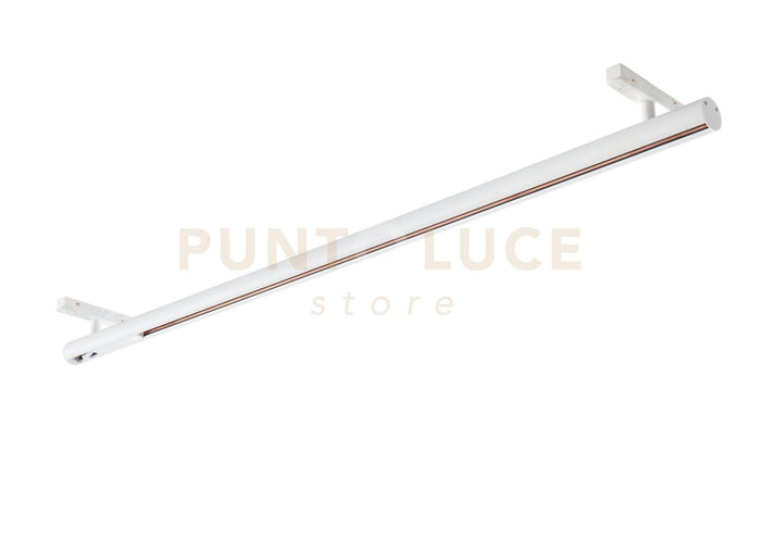 GIUNTO PERPENDICOLARE 1 mt PER BINARI TONDA BIANCO