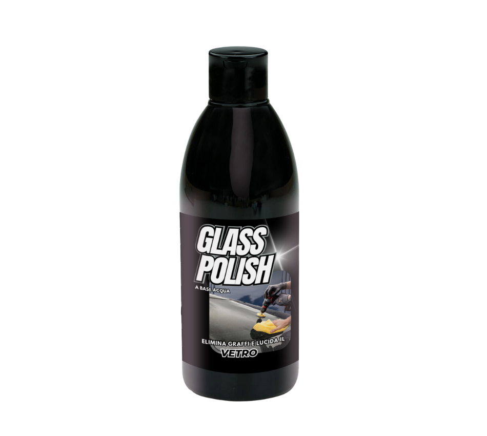 Glass Polish Pasta Abrasiva Per Vetro 250 gr Con Ossido Di Cerio Rimuovere Graffi Lucidare Parabrezza Graffiato Opacizzato Finestre Doccia Orologio