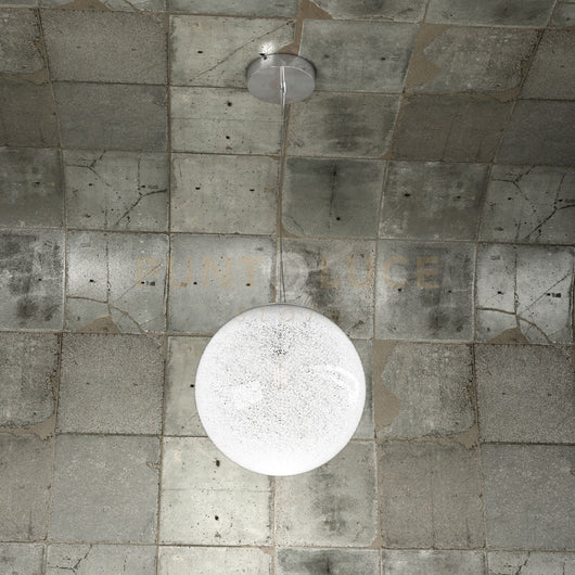 GLITTER SOSPENSIONE 1 LUCE D.25 CM. 1135-S25