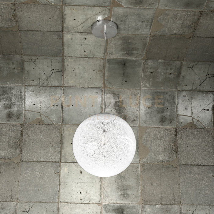 GLITTER SOSPENSIONE 1 LUCE D.25 CM. 1135-S25