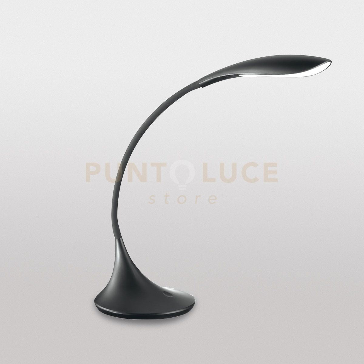 GLS001- LAMPADA DA TAVOLO NERA FLESSIBILE IN SILICONE DIMMERABILE 3000K 480LM 4,5W