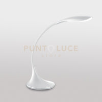 GLS002- LAMPADA DA TAVOLO BIANCA FLESSIBILE IN SILICONE DIMMERABILE 3000K 480LM 4,5W