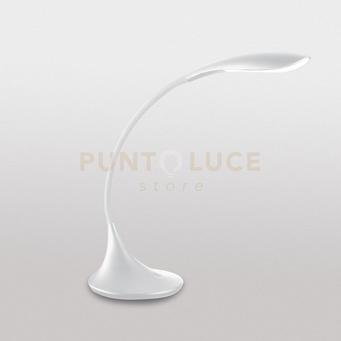 GLS002- LAMPADA DA TAVOLO BIANCA FLESSIBILE IN SILICONE DIMMERABILE 3000K 480LM 4,5W