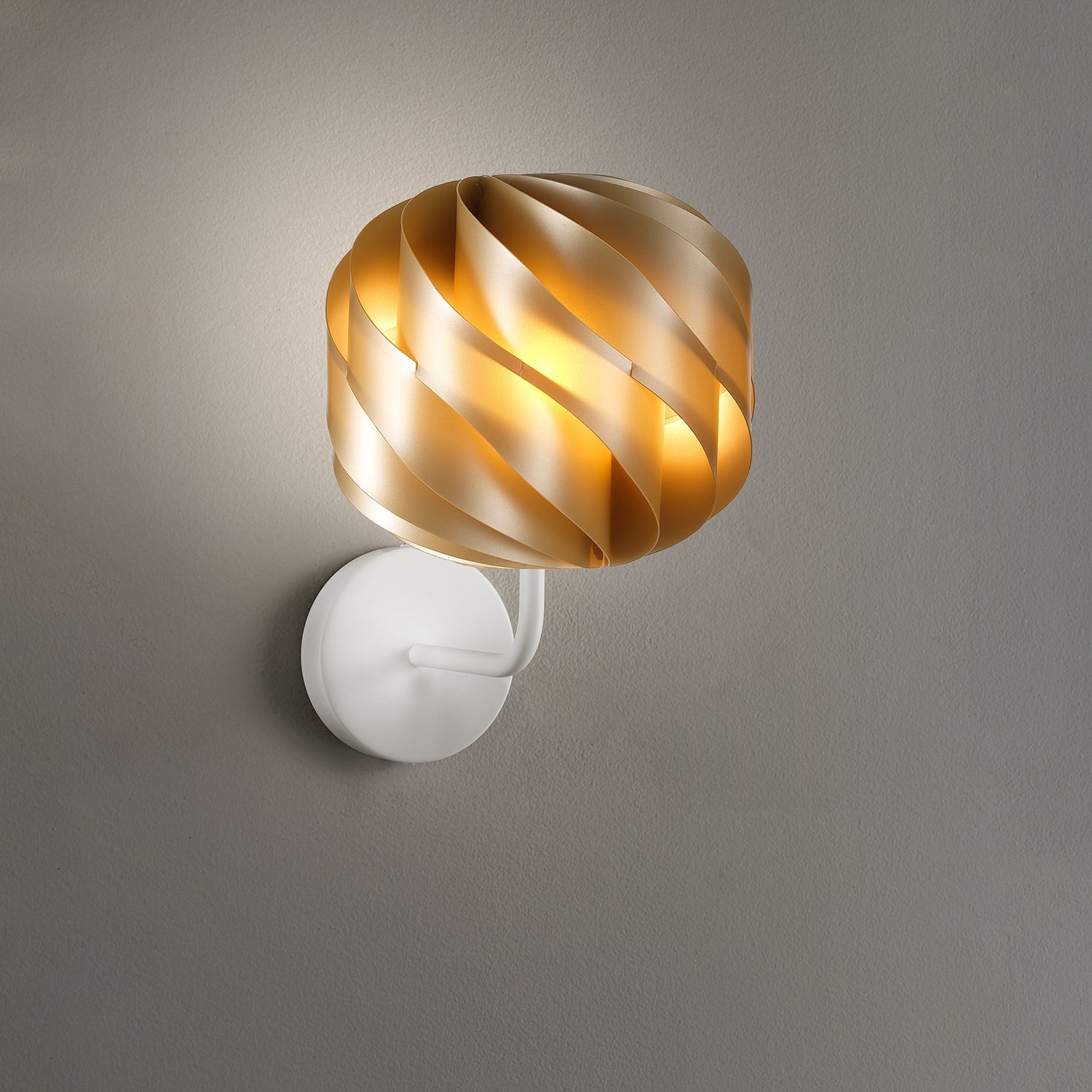 Applique Moderna Globe Polilux ® New Gold E Metallo 1 Luce E27