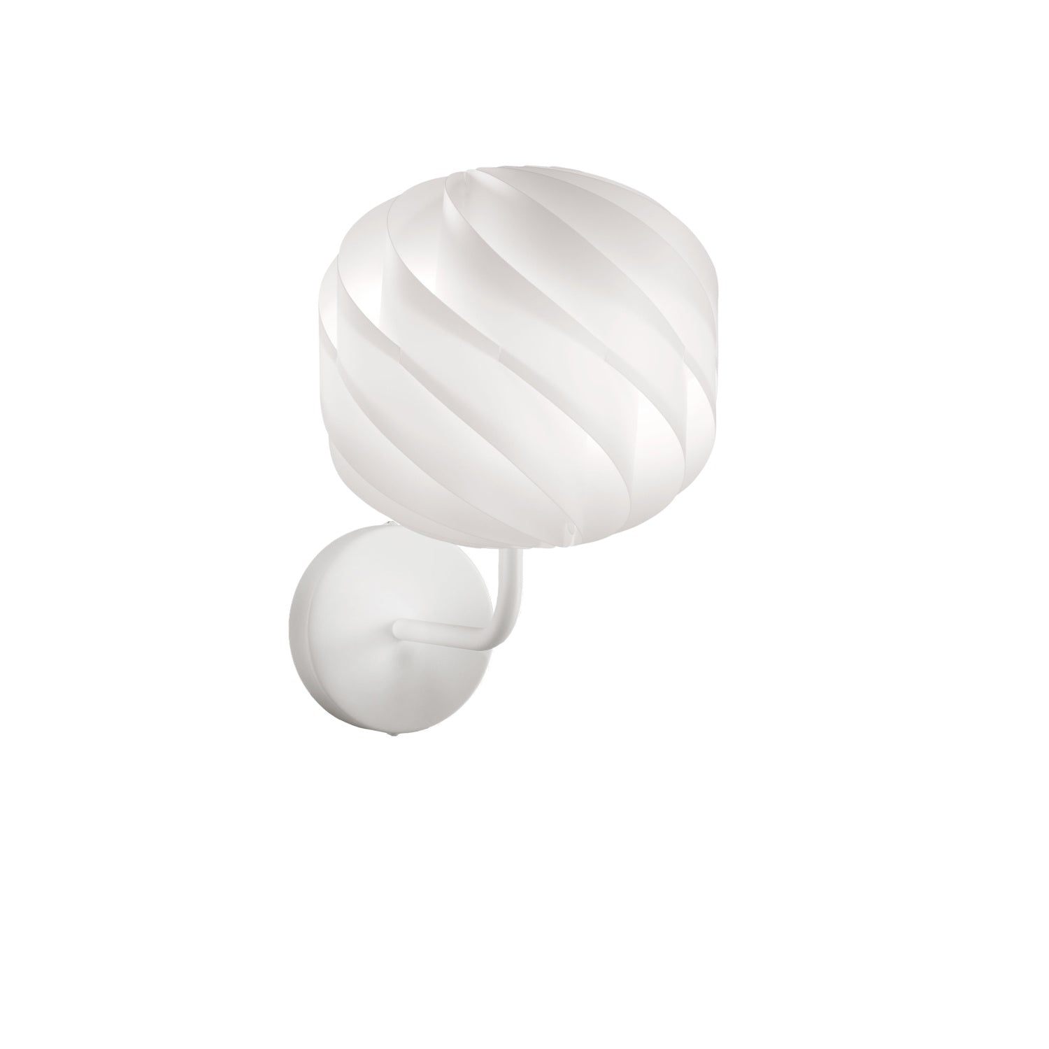 Applique Moderna Globe Polilux ® Bianco E Metallo 1 Luce E27