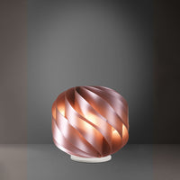 Lampada Da Scrivania Moderna Globe Polilux ® Pink Metal 1 Luce E14