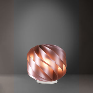 Lampada Da Scrivania Moderna Globe Polilux ® Pink Metal 1 Luce E14