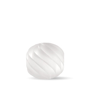 Piantana Moderna Globe Polilux ® Bianco 2 Luci E27