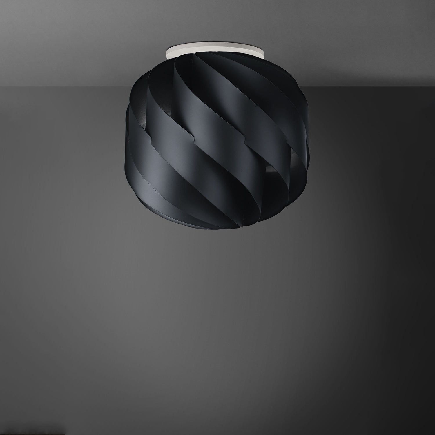 Plafoniera Moderna Globe Polilux ® Nero 1 Luce E27