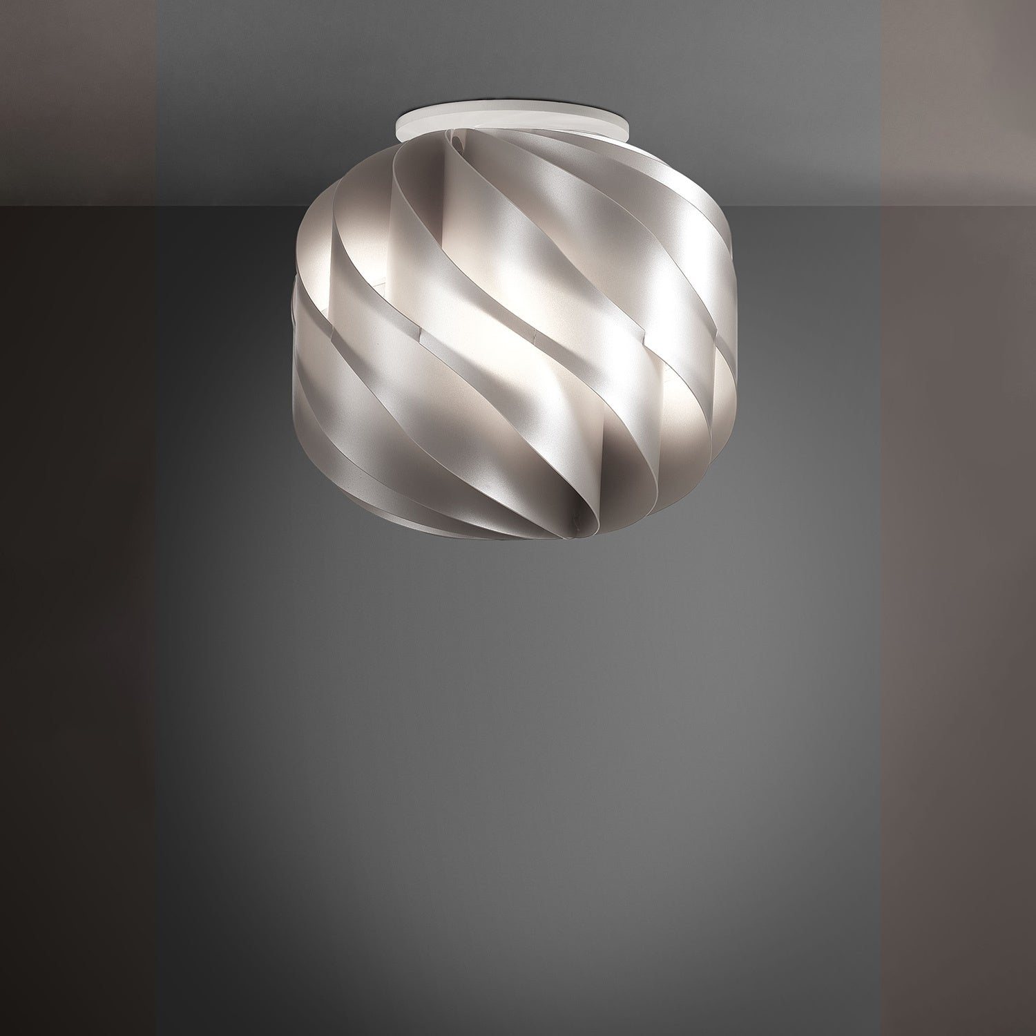 Plafoniera Moderna Globe Polilux ® Argento 1 Luce E27