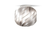 Plafoniera Moderna Globe Polilux ® Argento 1 Luce E27 D40Cm
