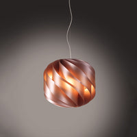 Lampadario Moderno Globe Polilux ® Rame E Metallo Cromo 2 Luci E27
