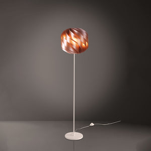 Piantana Moderna Globe Polilux ® Rame E Metallo 1 Luce E27