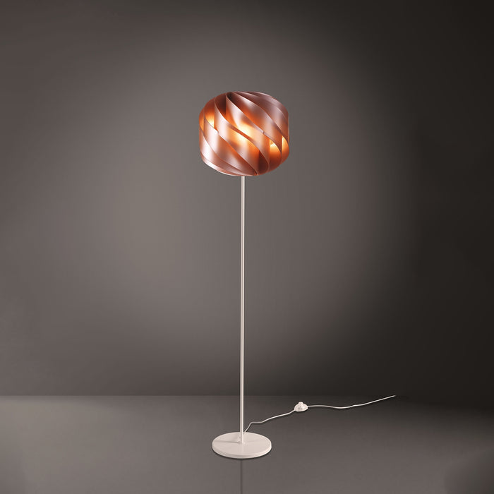 Piantana Moderna Globe Polilux ® Rame E Metallo 1 Luce E27