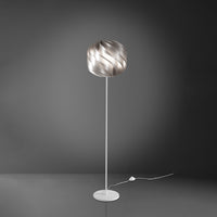 Piantana Moderna Globe Polilux ® Argento E Metallo 1 Luce E27