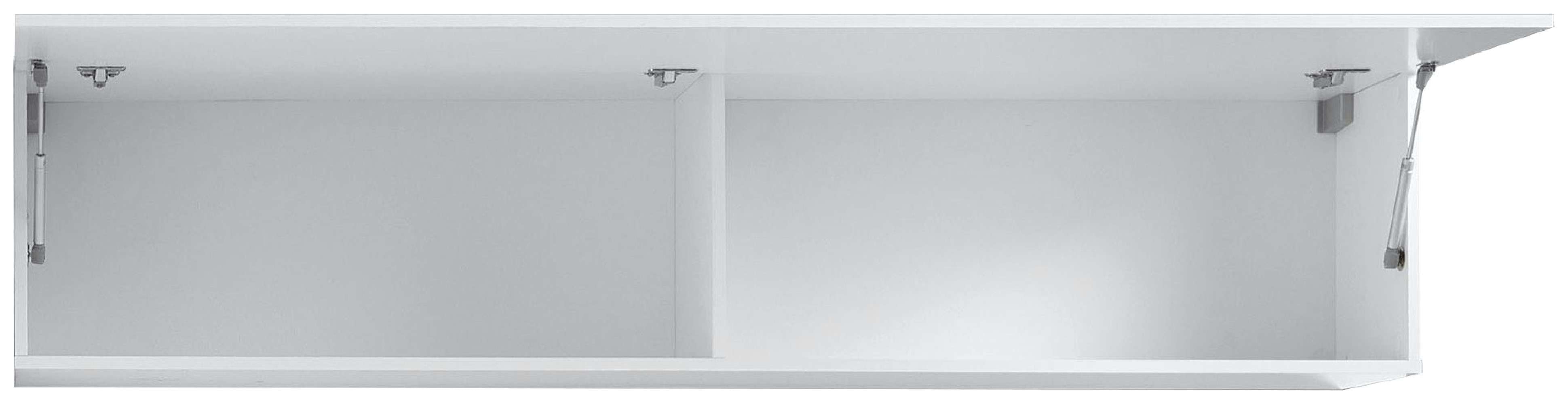 Mobile pensile MARUSKA L 180 x H 40 x P 30 cm colore bianco lucido