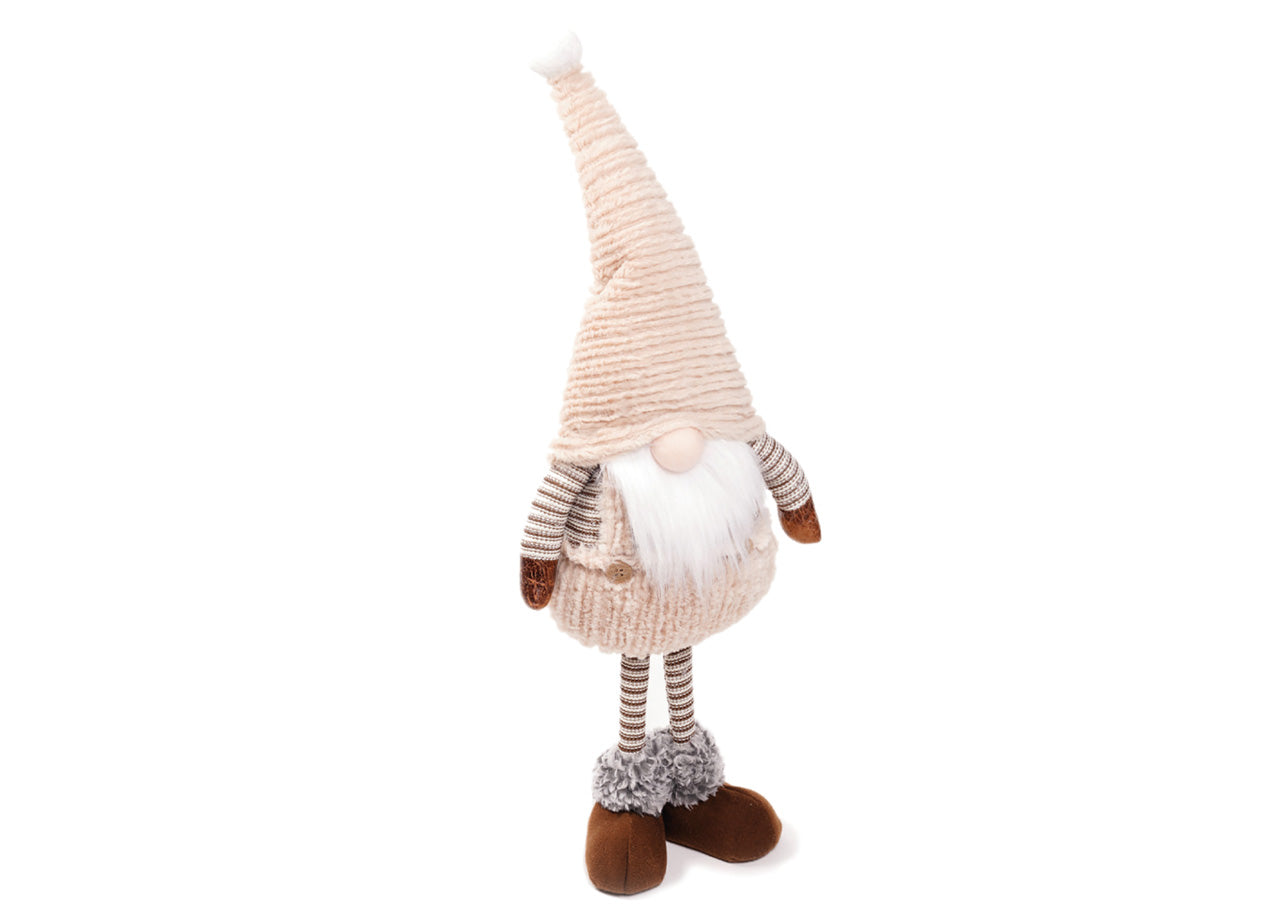 Gnomo  Fermaporta Arredo Decorativo Natalizio Andrew Varie Misure - 85cm - Gnomo