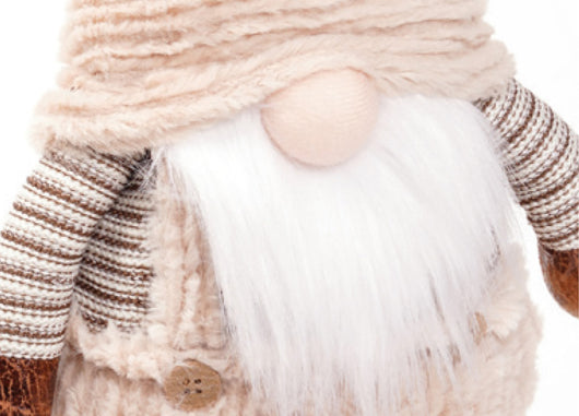 Gnomo  Fermaporta Arredo Decorativo Natalizio Andrew Varie Misure - 50cm - Gnomo