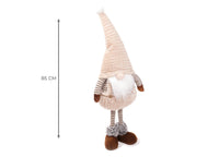 Gnomo  Fermaporta Arredo Decorativo Natalizio Andrew Varie Misure - 85cm - Gnomo
