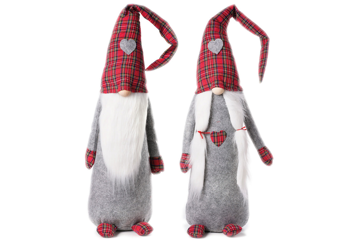 Coppia Fermaporta Gnomi Arredo Decorativi Lui e Lei Simo Vale 100cm