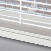 Elettroinsetticida da Esterno e Interno con Lampada Antizanzare UV per 60m², Zanzariera Elettrica 20W, Grigio e bianco