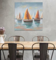 Dipinto Su Tela Sidney -B- Cm 80X4X80