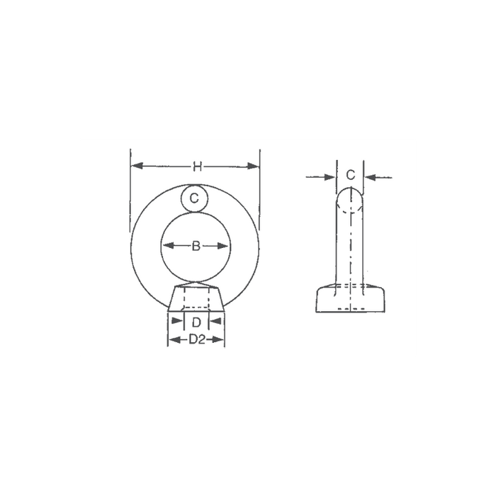 GOLFARE INOX 316 FEMMINA � MM.6
