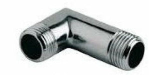 GOMITO CROMATA 1/2 MM X DOCCIA SENZA ROSACCIA