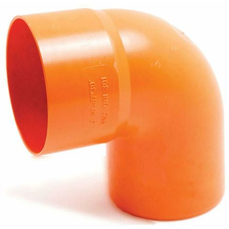 GOMITO PVC 32 ARANCIO