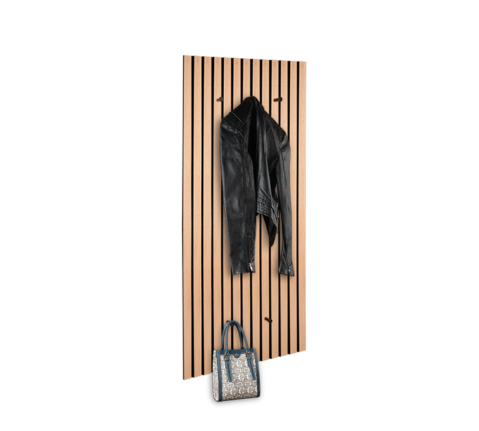 GWEN APPENDI ABITI LARGO COLORE LEGNO NATURALE FONOASSORBENTE 50X125CM