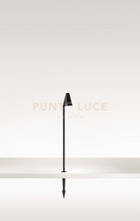 GRASS SINGLE  PALETTO DA ESTERNO LED 4000K 650LM 6W IP65 NERO H.82CM