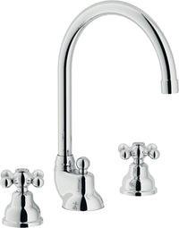 Rubinetto Lavabo Batteria 3F.C/A Nobili serie Grazia finitura Cromo art. GRC5012/CR