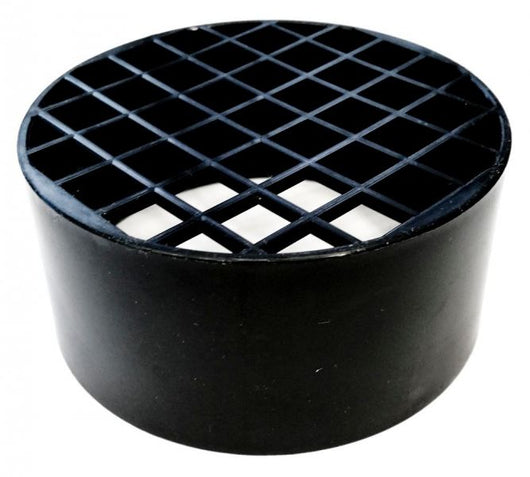 GRIGLIA ASPIRAZIONE D.80 PLASTICA PPS NERA