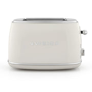 GRS8 Tostapane vintage, 2 fessure, 6 livelli di potenza, 850 W, beige