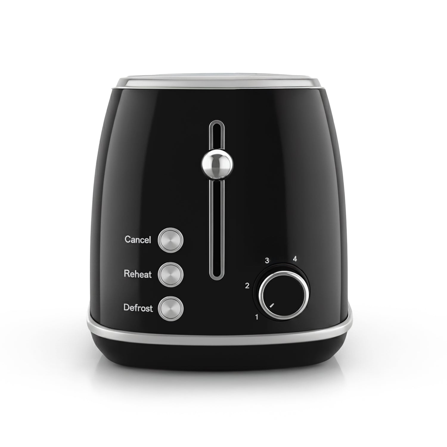 GRS9 Tostapane vintage, 2 fessure, 6 livelli di potenza, 850 W, nero