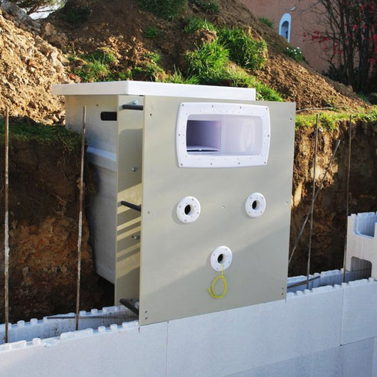 Muro filtrante Filtrinov con Wi-Fi per piscine in casseri - potenza 14 m³/h - Muro Filtrante Filtrinov Con Wi-fi Per Piscine In Casseri - Potenza 14 M³/h By-pass E Wi-fi