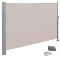 Tenda laterale per balcone e terrazza protezione privacy 200 x 300 cm privacy tortora 12_0001854