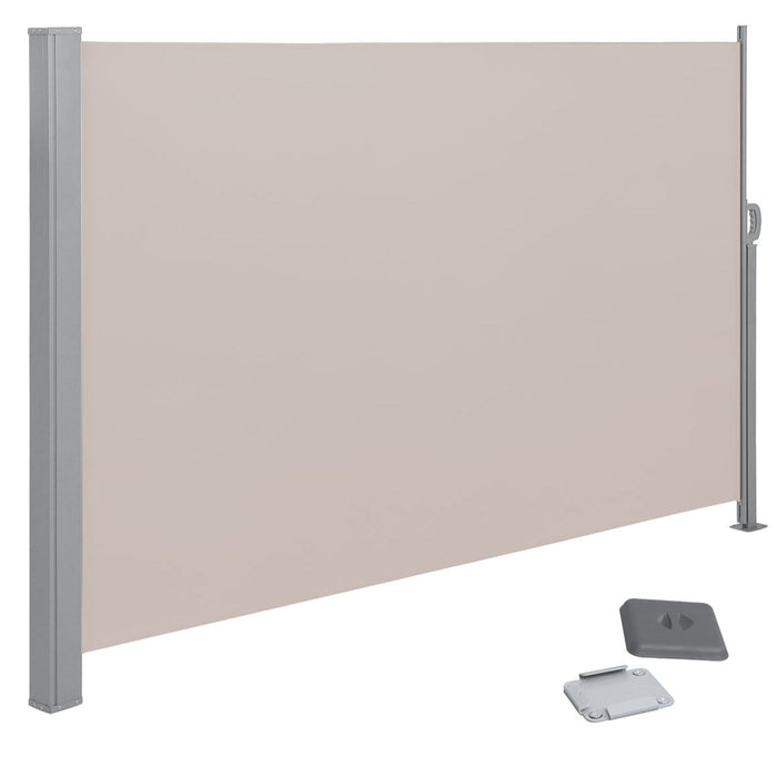 Tenda laterale per balcone e terrazza protezione privacy 200 x 300 cm privacy tortora 12_0001854